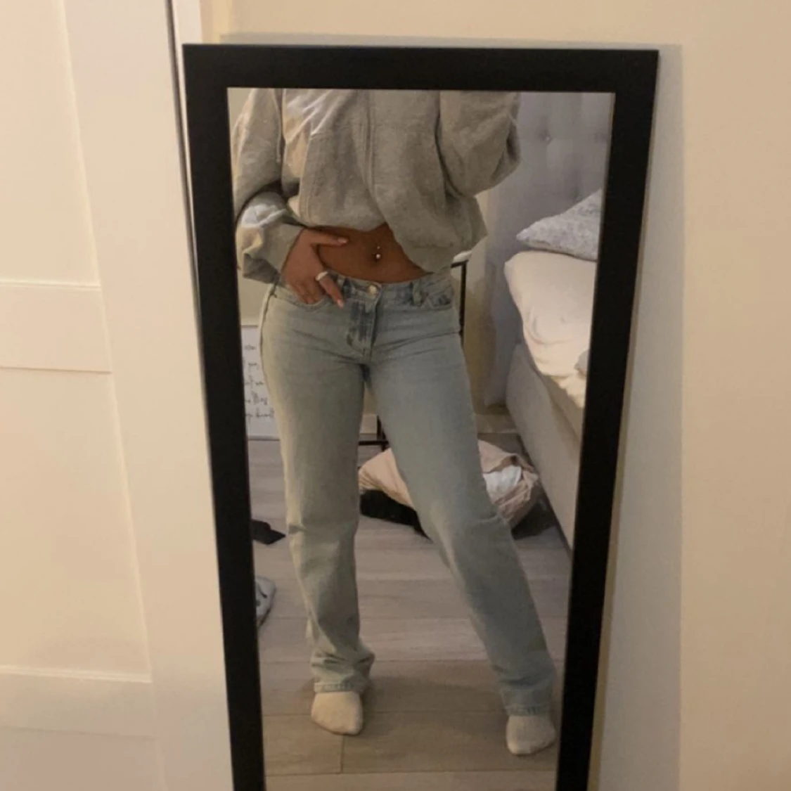 Low straight jeans - Gina - 90