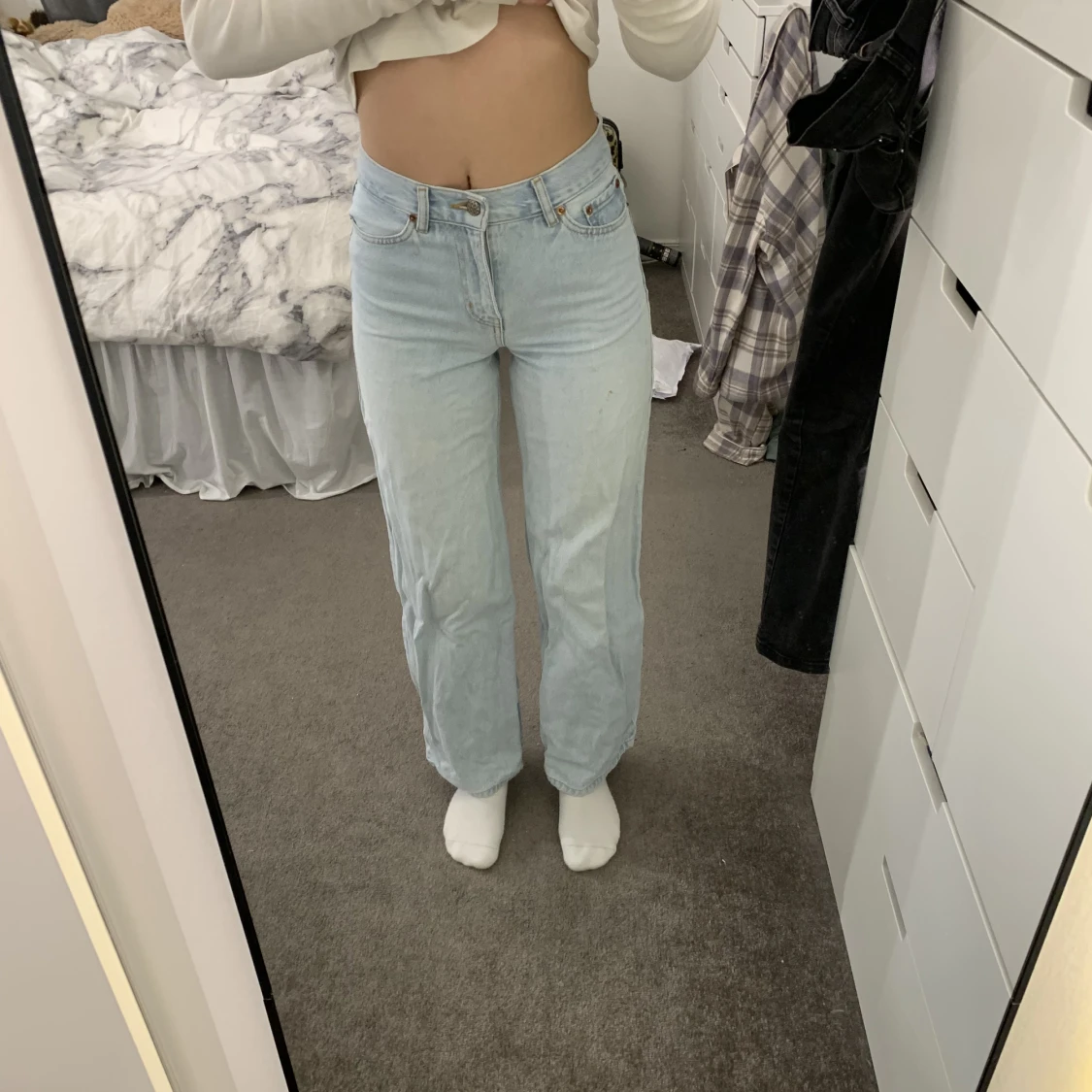 Wide leg jeans  - 90