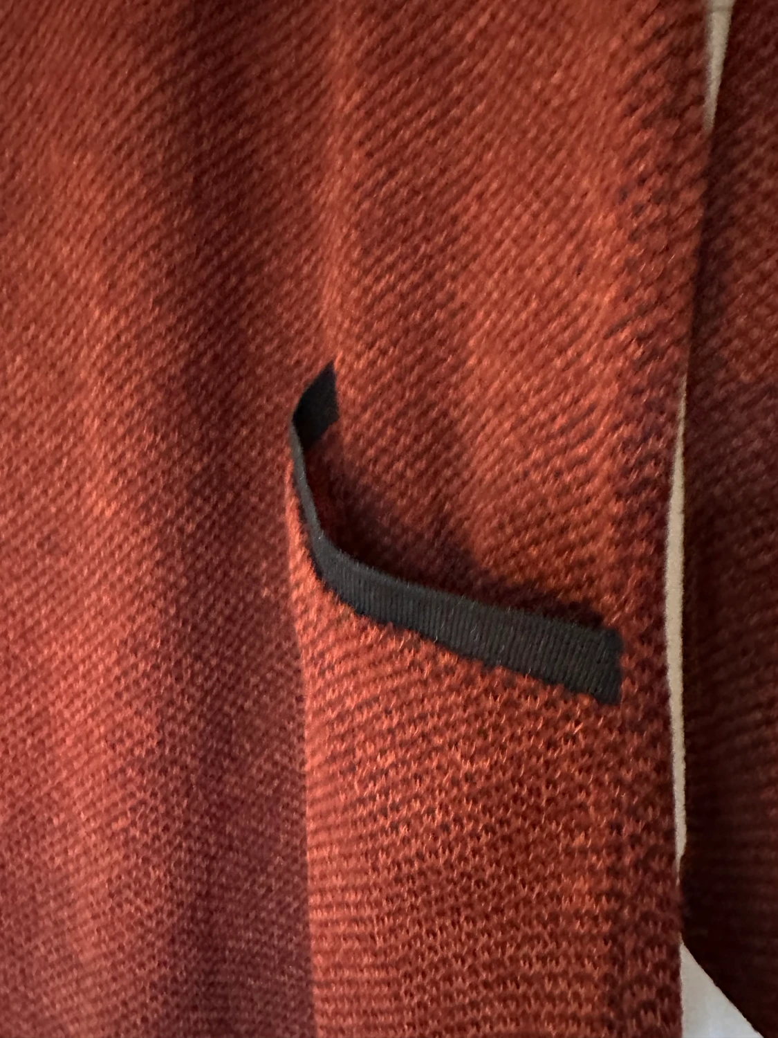 Roströd klänning - 90