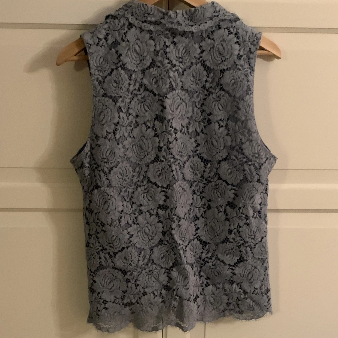 Blå spetstopp  - 90