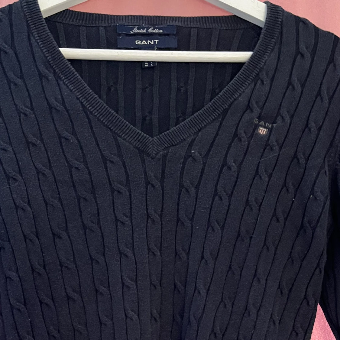 Kabelstickad tröja från gant  - 91