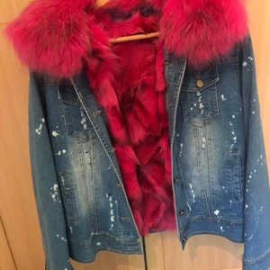 Pälsjacka  - Som ny stl m/l