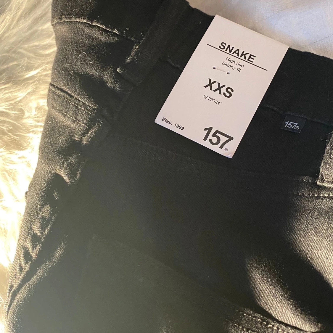 Svarta skinny jeans i str XXS - 90