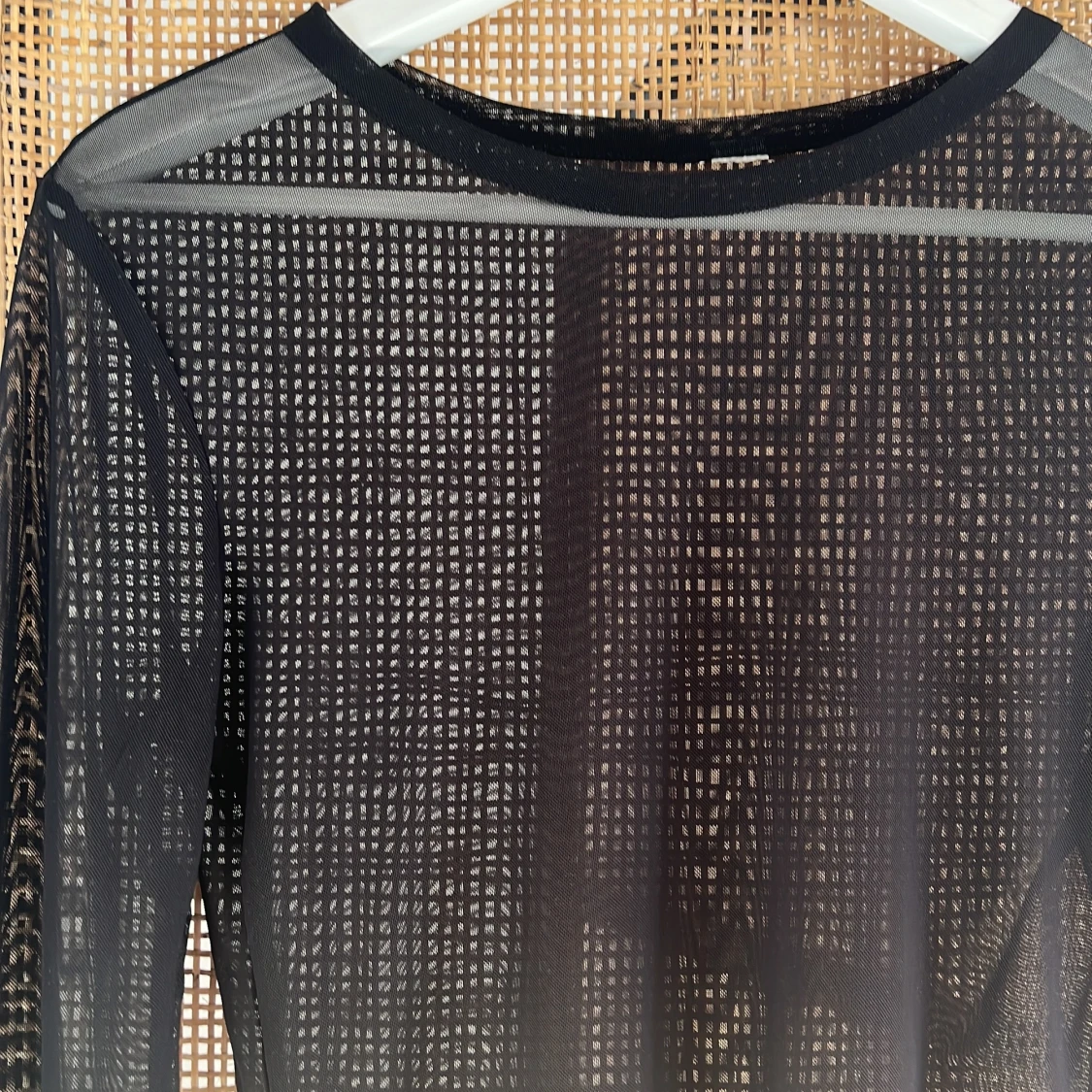 Genomskinlig topp  - 90