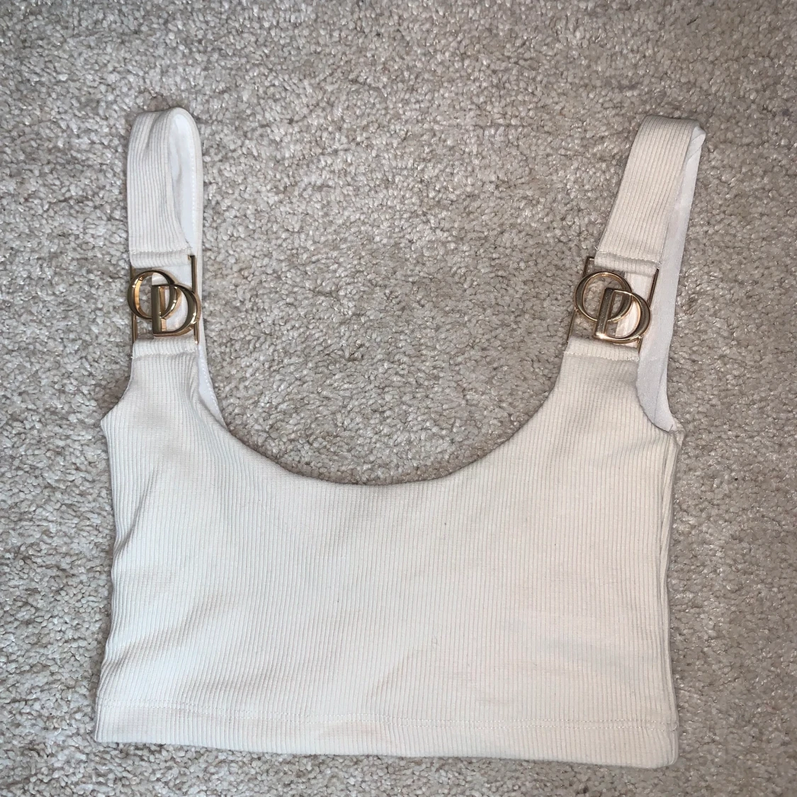 Vit topp storlek XS - 90