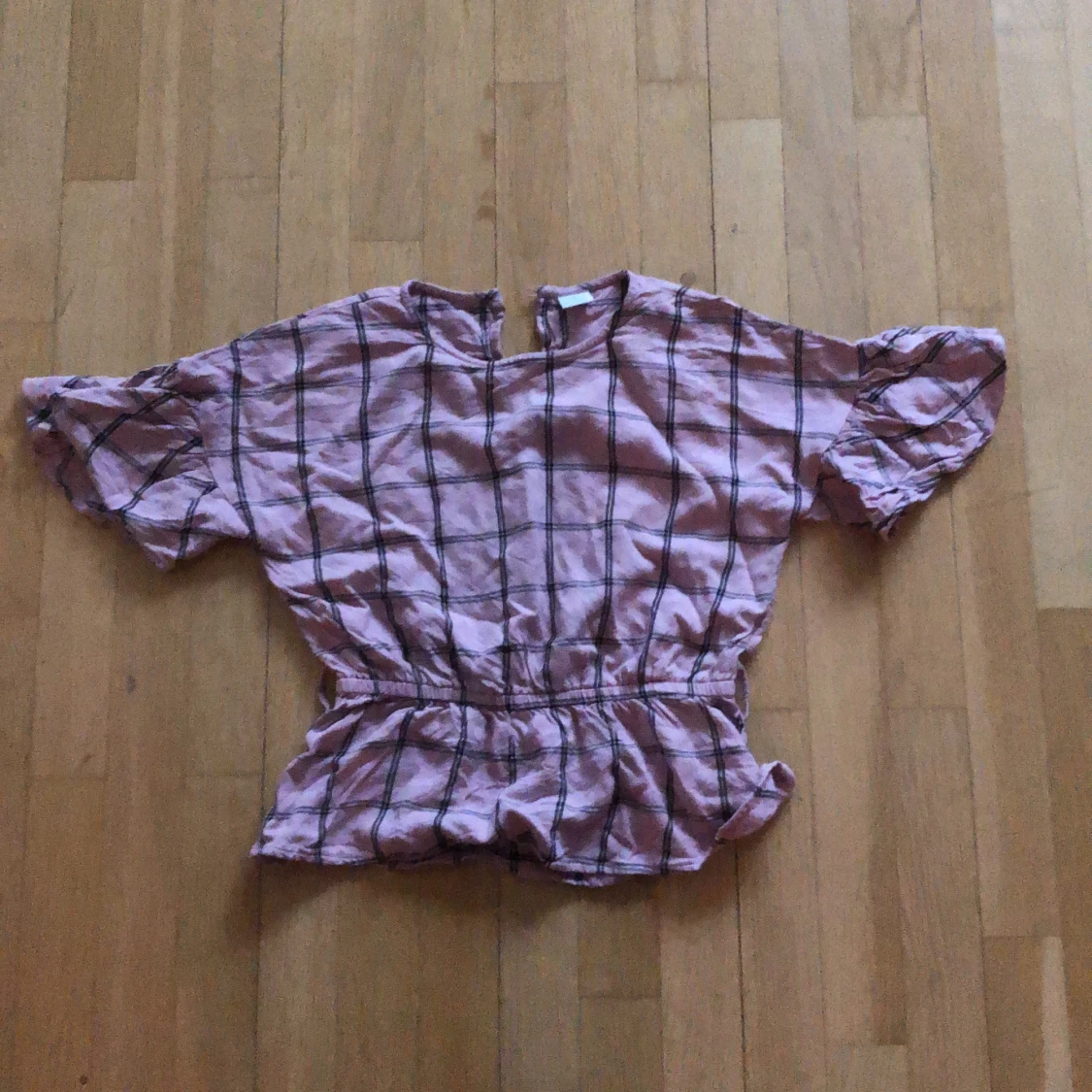 Rosa plag i stl 134-140 - 90