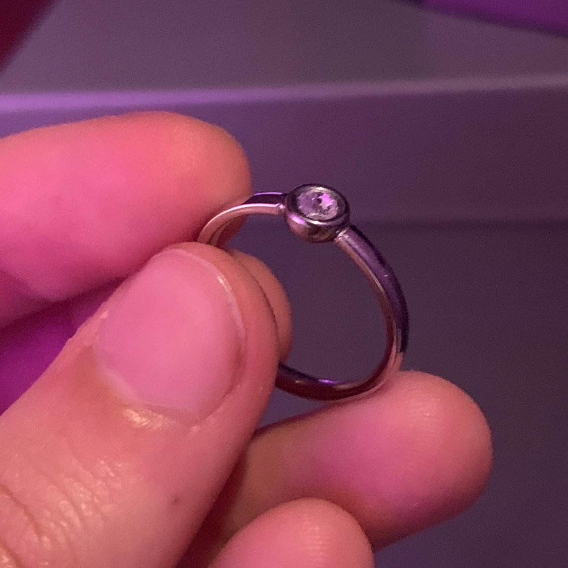 Silver ring 💍  - 90