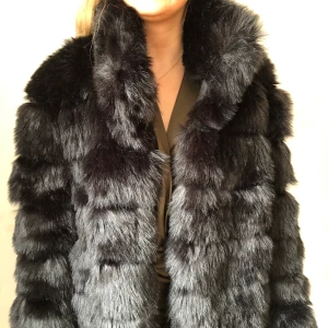 Fejk pälsjacka Nelly stl 42 - Endast testad 