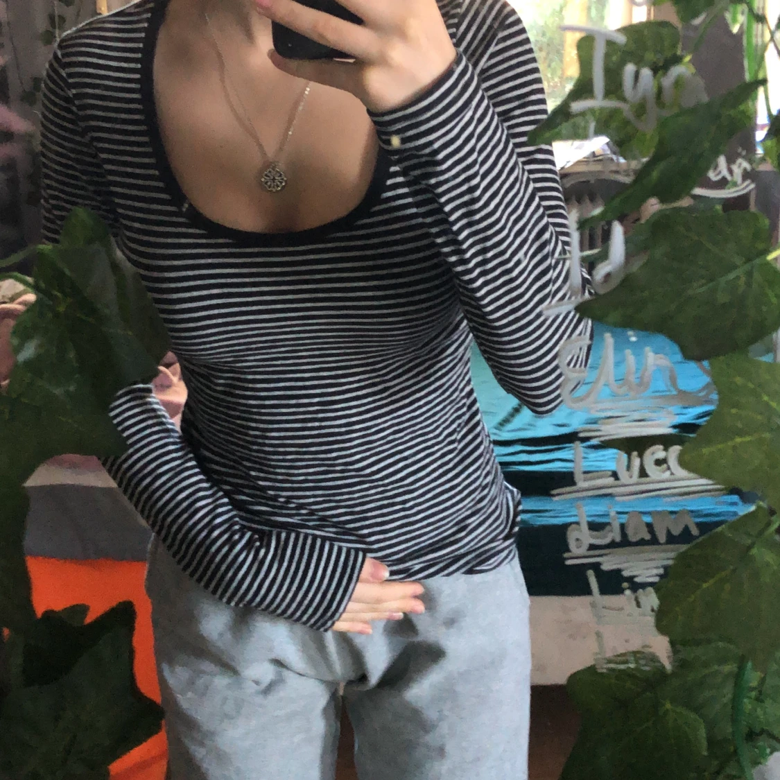 Urringad långärmad tröja XS - 90