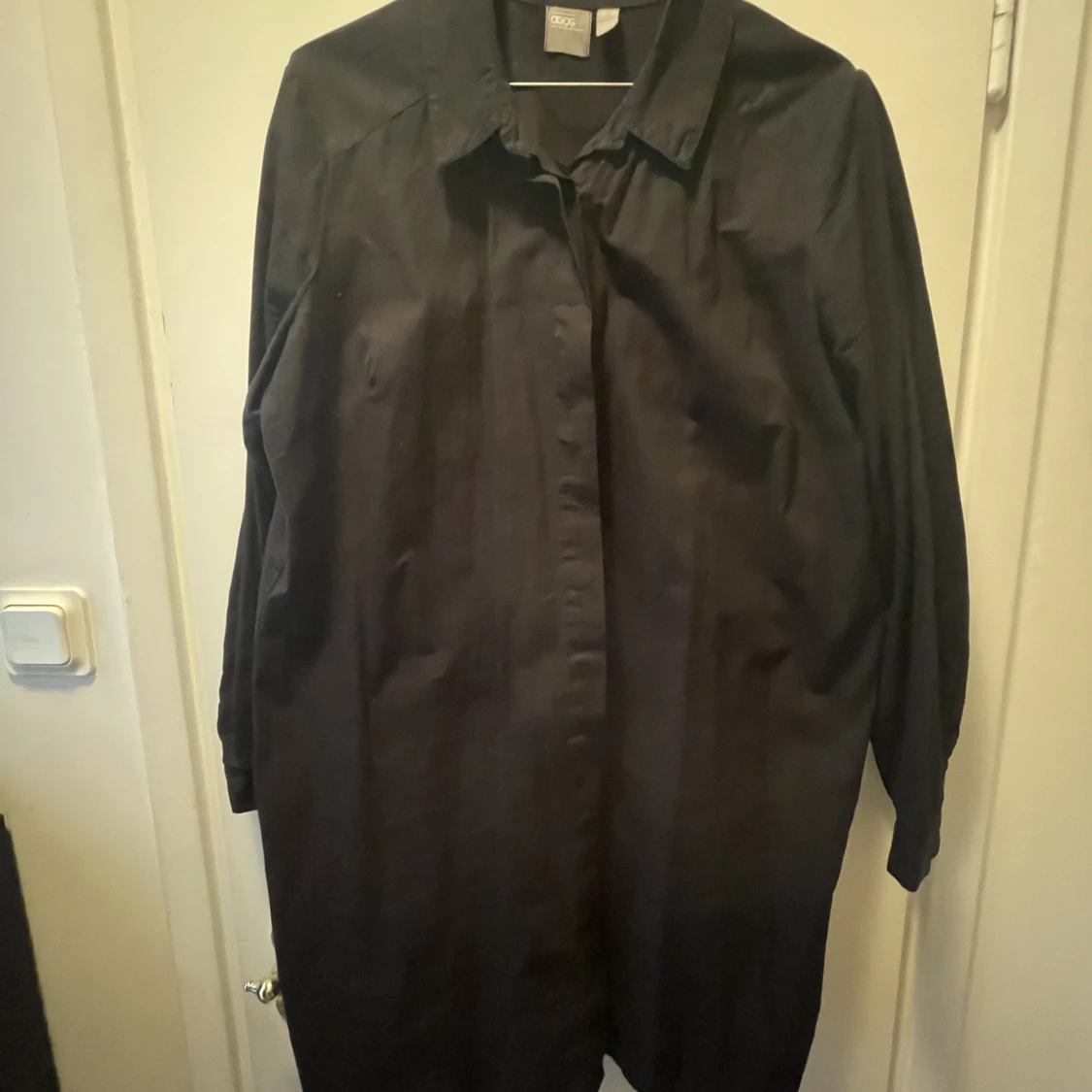 Lång skjortklänning från Asos