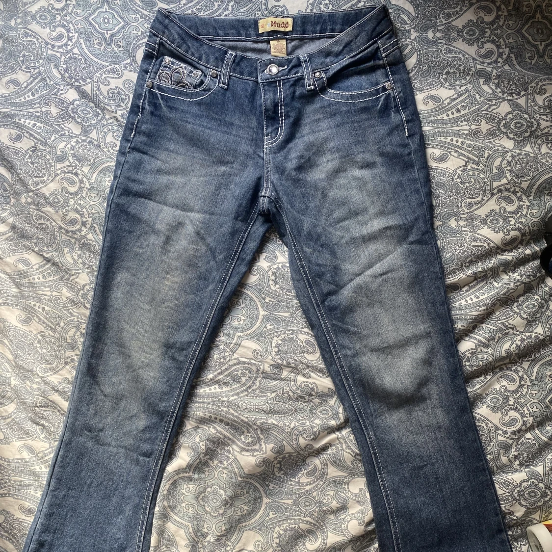 Jeans med tryck  - 90