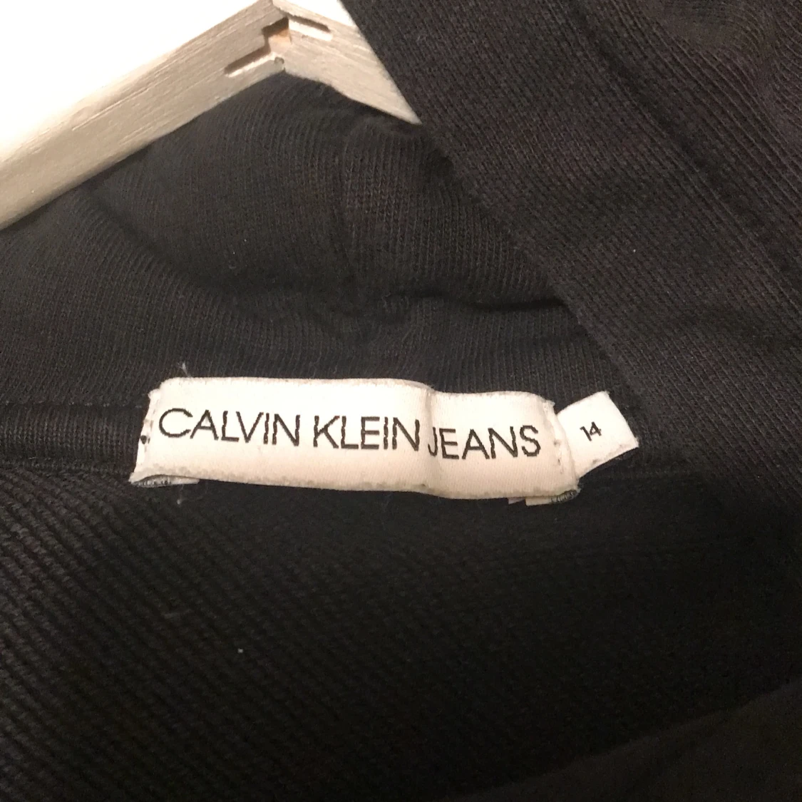 Svart Calvin Klein Hoodie  - 90