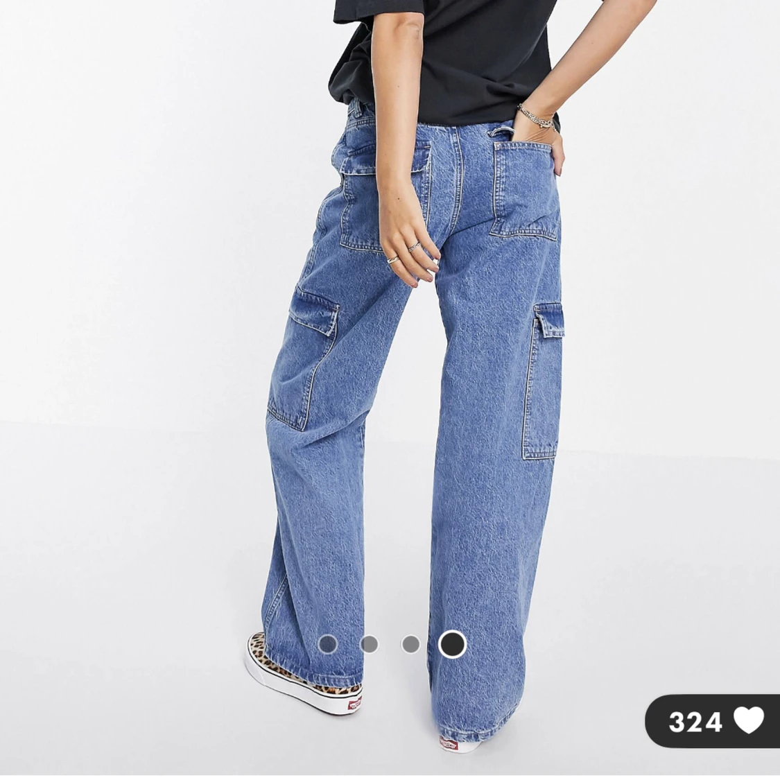 Lågmidjade jeans - 90