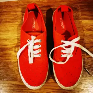 Red sneakers from H&M size 37. Few times used