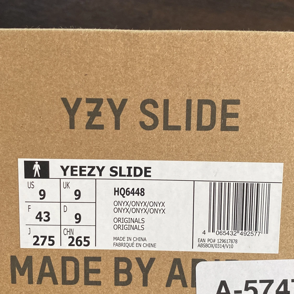 Yeezy Slide Onyx - 91
