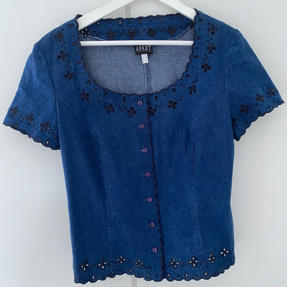 MörkBlå Topp  - 90