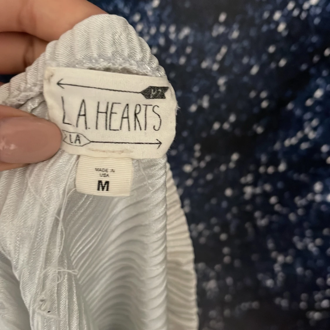 Kjol silvrig storlek S/M - 91