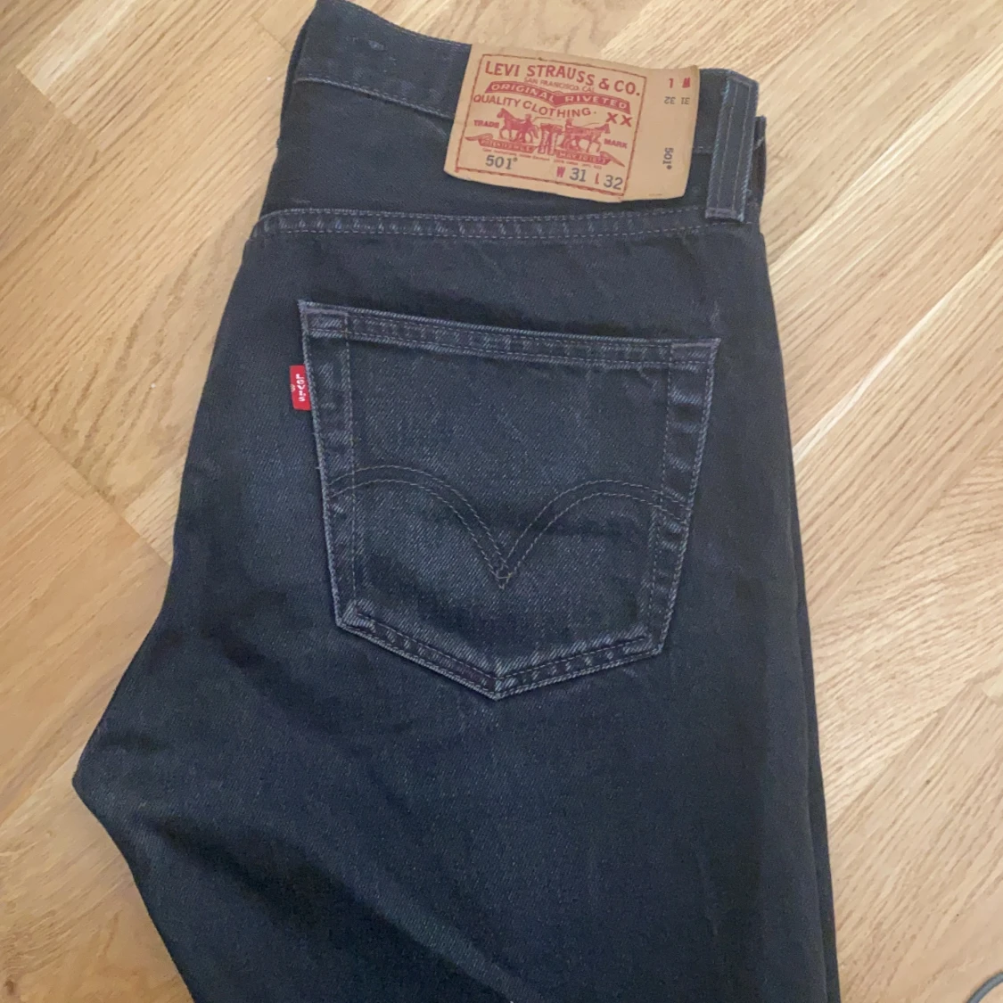 Levis 501 svart