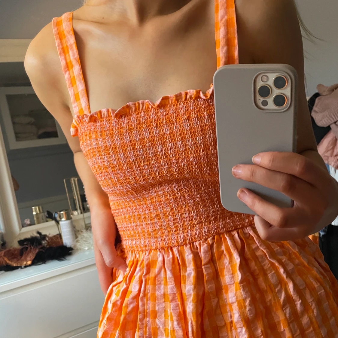 Klänning med smock  - 91