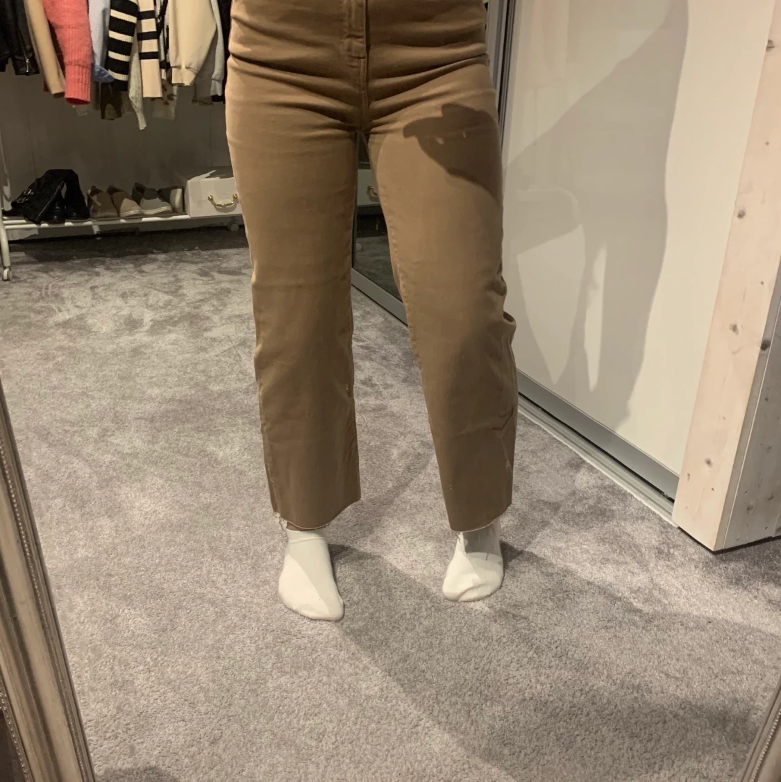 Ljus bruna jeans  - 90