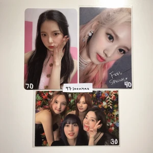 kpop — kep1er + twice pcs - båda är i mint skick, sälj bevis finns på min trading ig ; 97soonhao !!! priser är på bilden + 13kr frakt :p