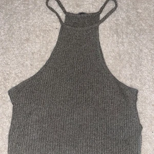 Stickad topp - Stickad grön topp 