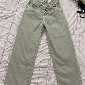 Mom fit jeans  - Mom fit jeans In mint green color from hm . Size 34. Worn once 