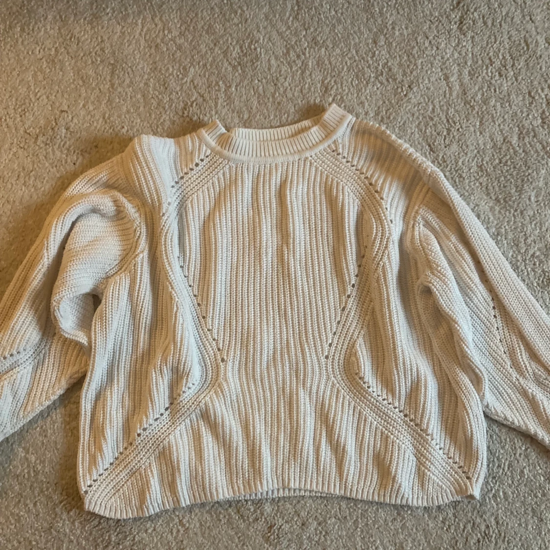 Stickad tröja från hm