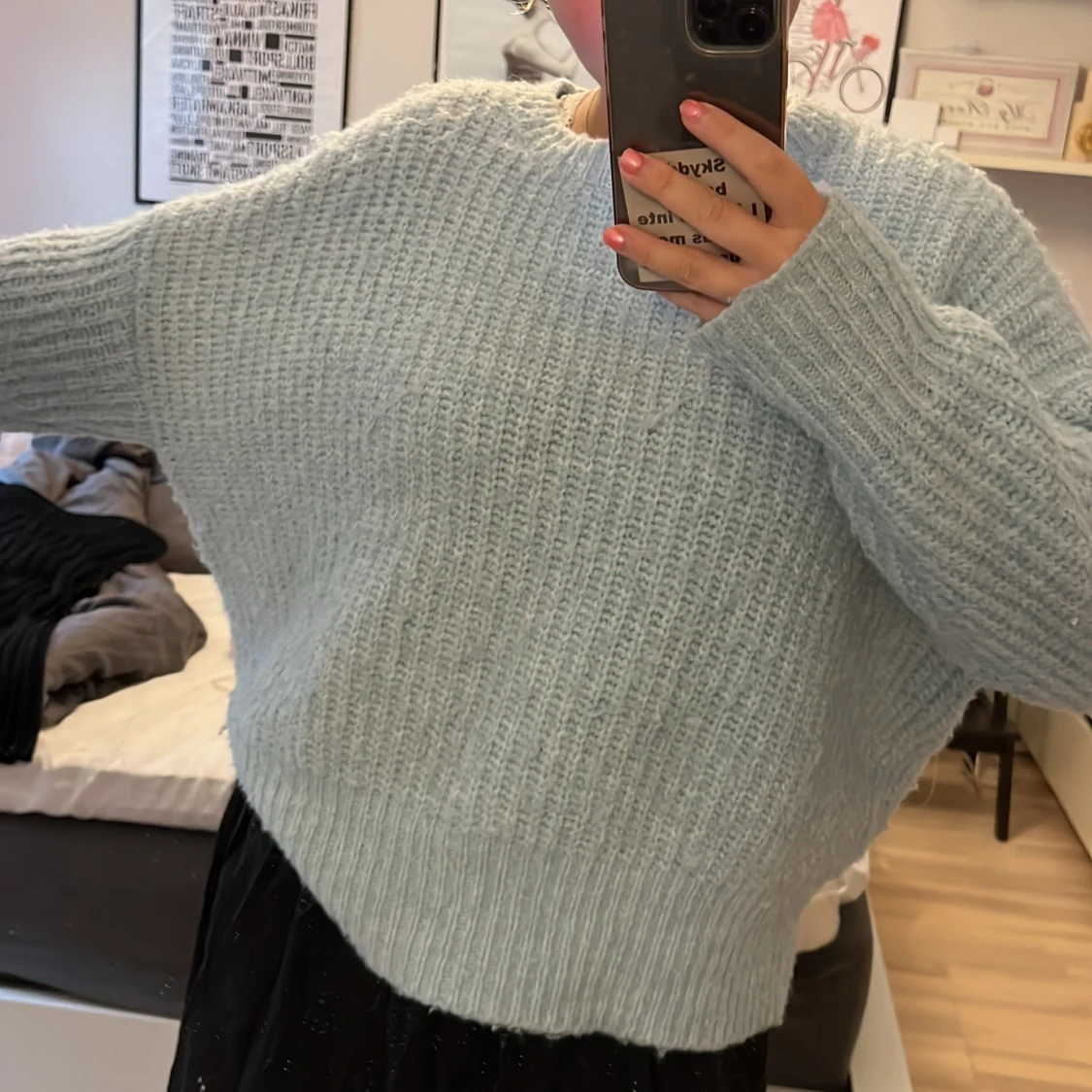 Stickad tröja - 90