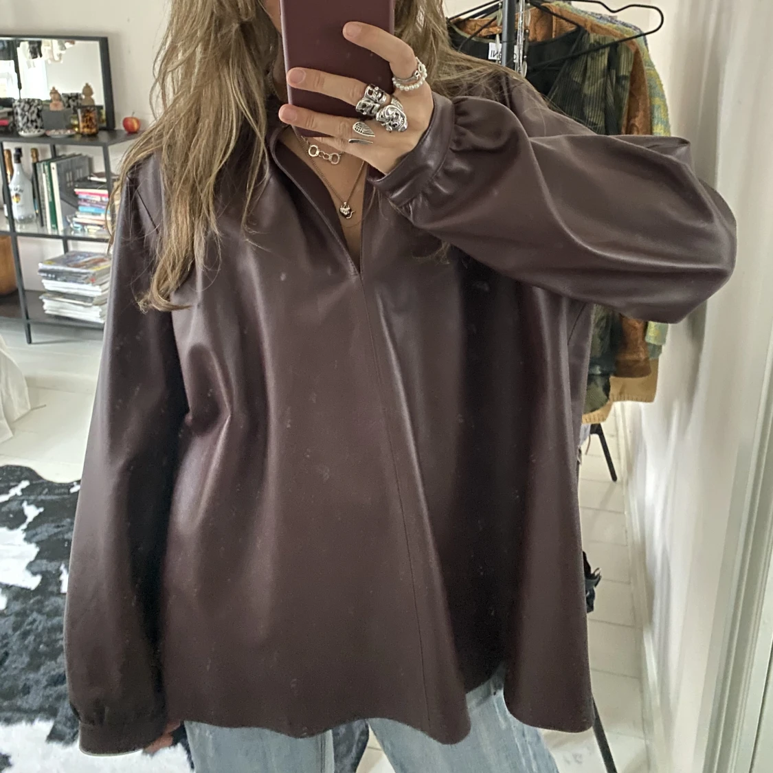 Lädertopp från hm - 91