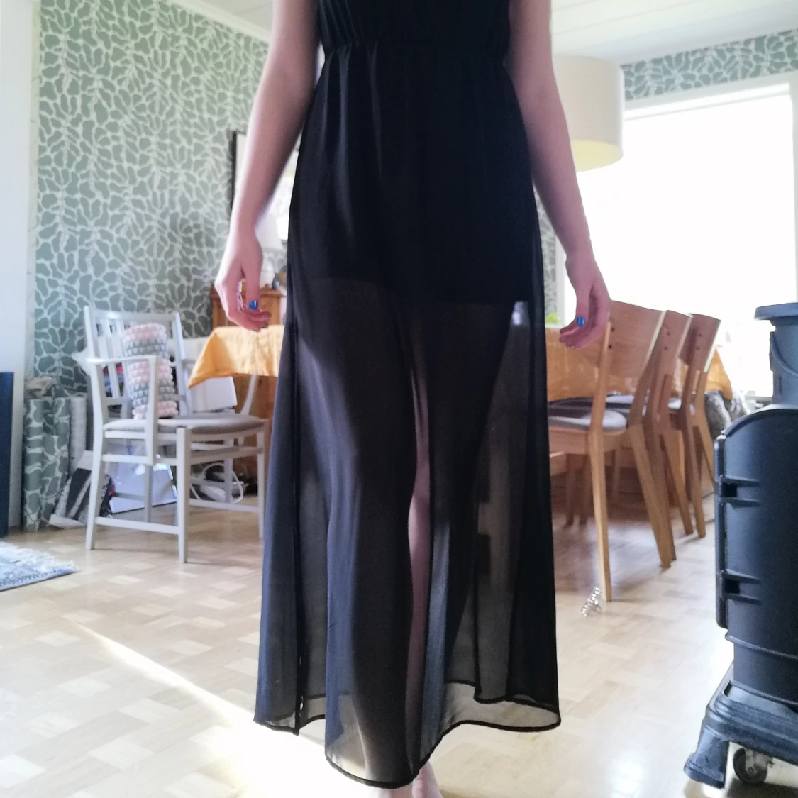 Svart långklänning - 91