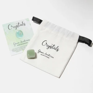 Kristall grön Aventurin /Green aventure crystal - Här säljer jag en kristall som inte är använd då jag inte vill ha kristaller. Den heter Green aventurine crystal💚
