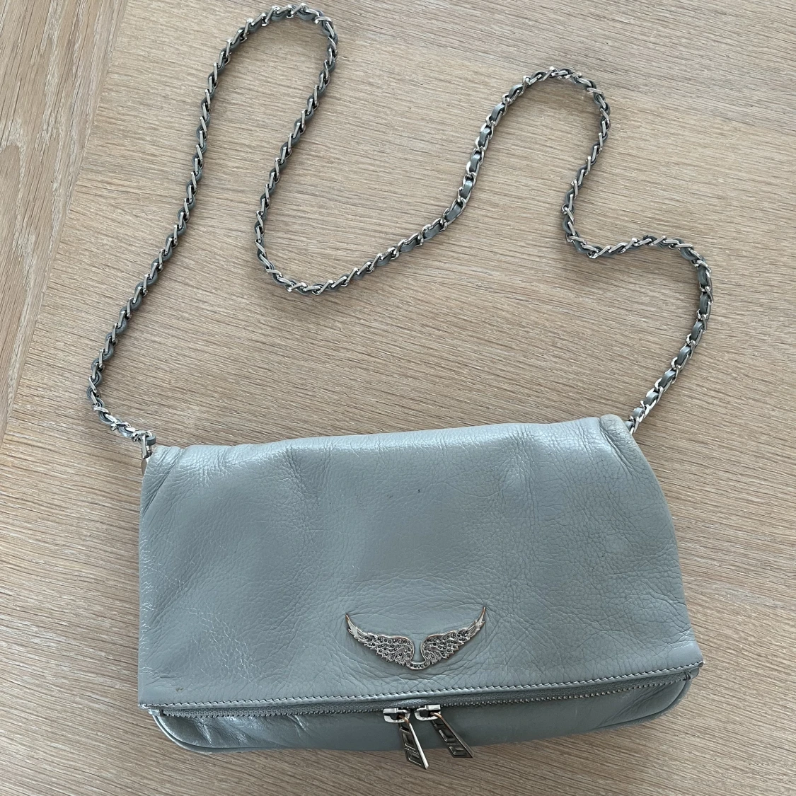 Zadig&Voltaire Rock Nano grey leather