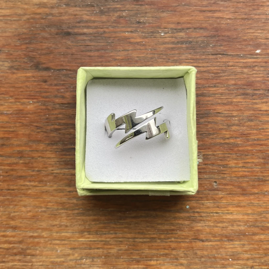 Blixt ring i sterling silver - 90