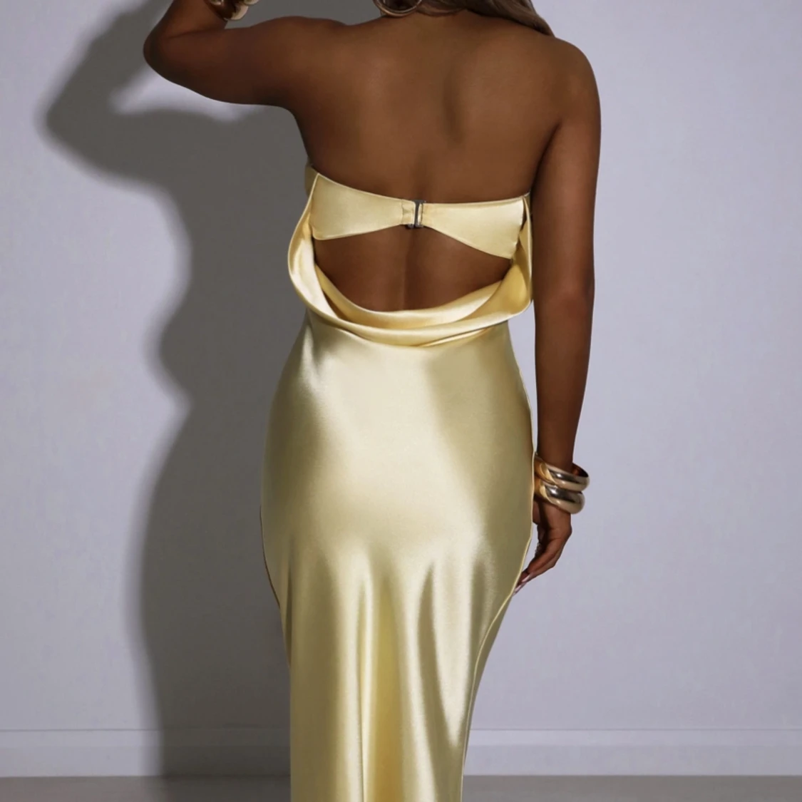 Gul balklänning - 90