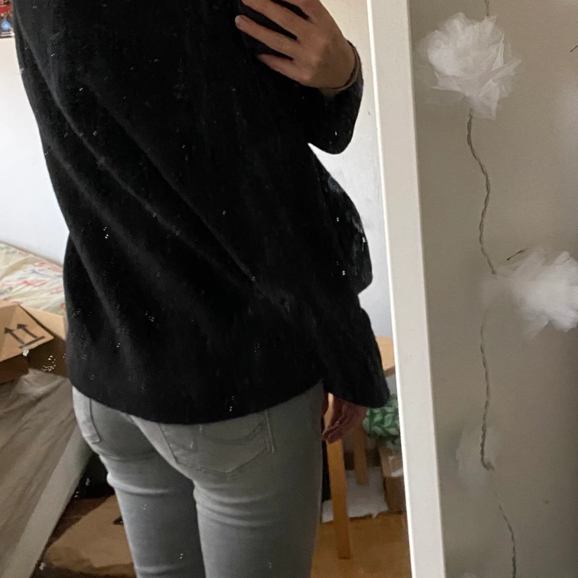 Arket fuzzy wool blend jacka - 90