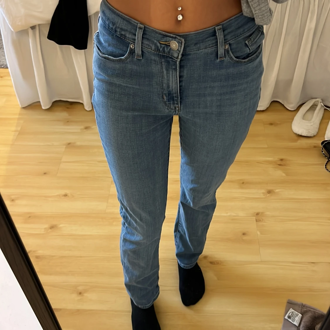 Straight jeans