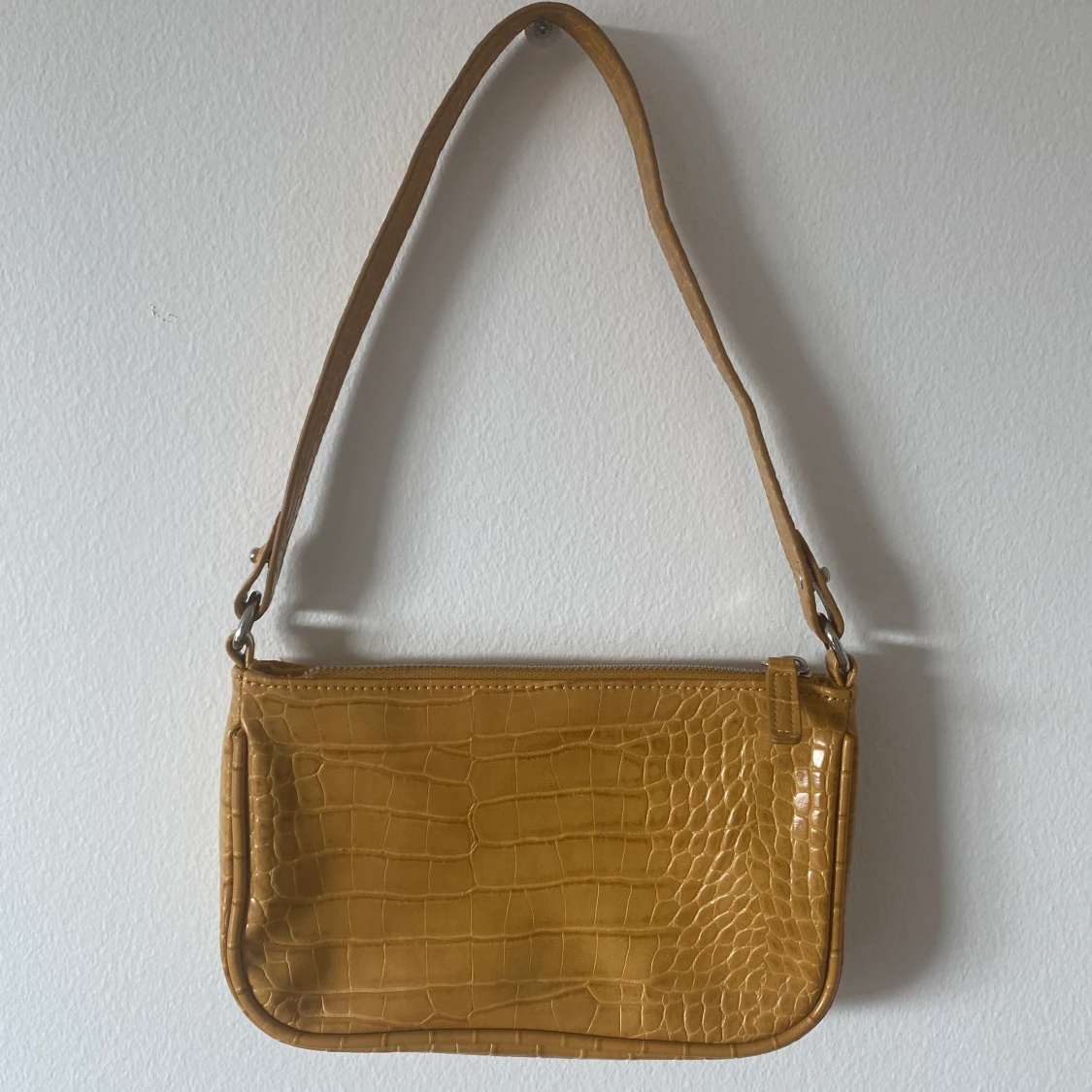 Brun/gul handväska - 90