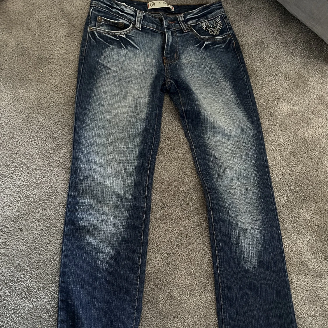 Lågmidjade jeans - 90