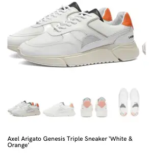 Säljer skor från Axel Arigato då de inte kommer till användning. Fint skick! Storlek 45. Kan hämtas i Karlstad eller fraktas spårbart för 65:- :)