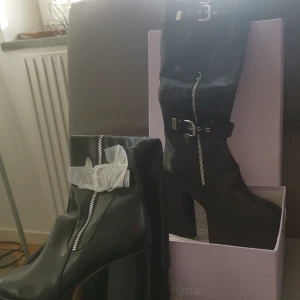 Lamoda notorious knee high platforms - Only tried on, new in box. 
