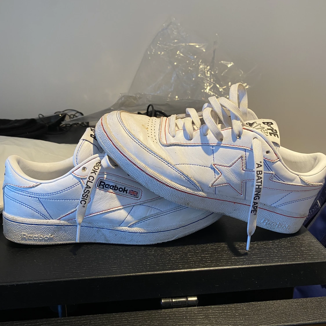 Bape x Reebok Club c 85