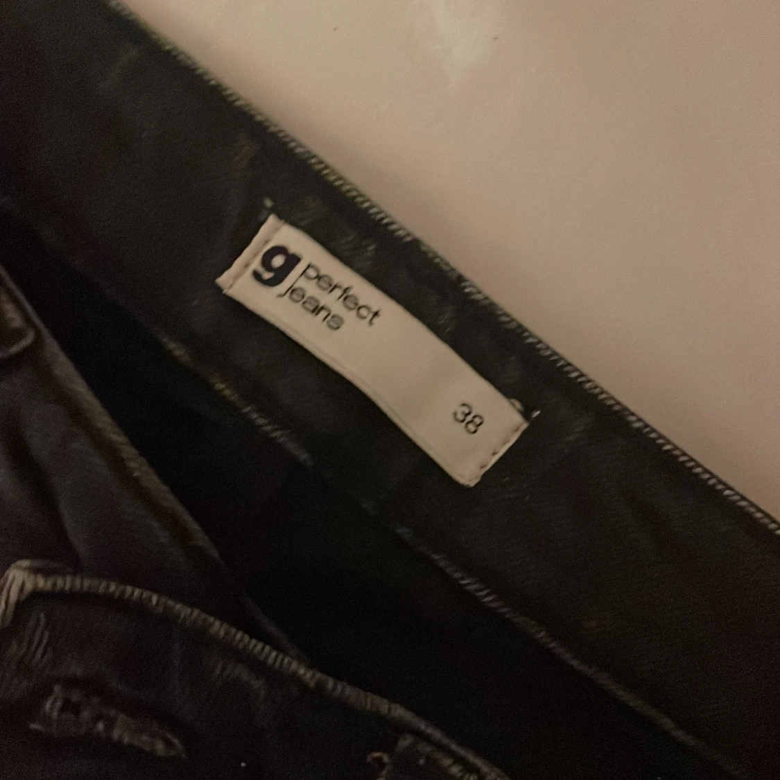 Svarta enkla byxor - 90