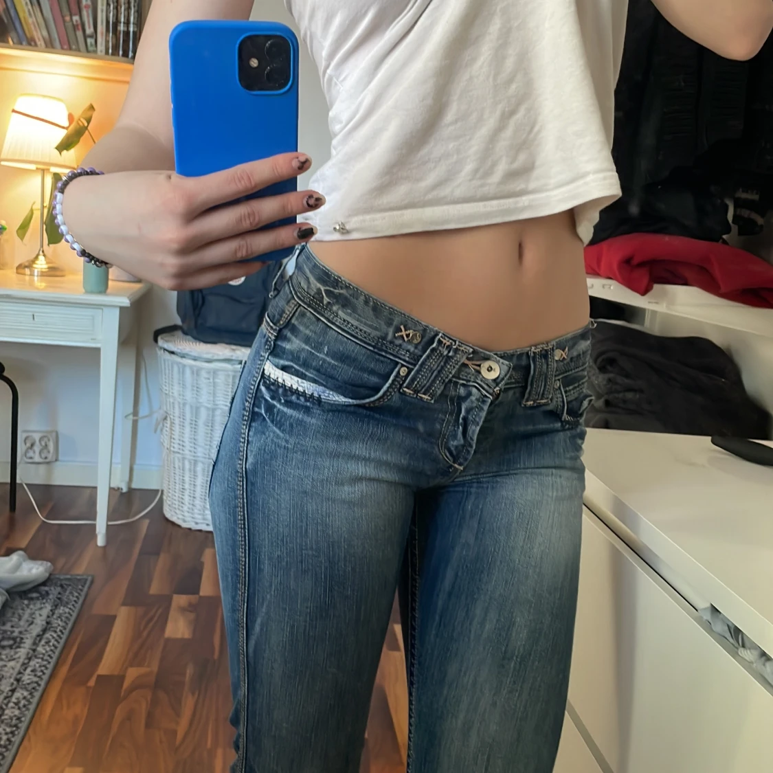 Supersöta lågmidjade jeans