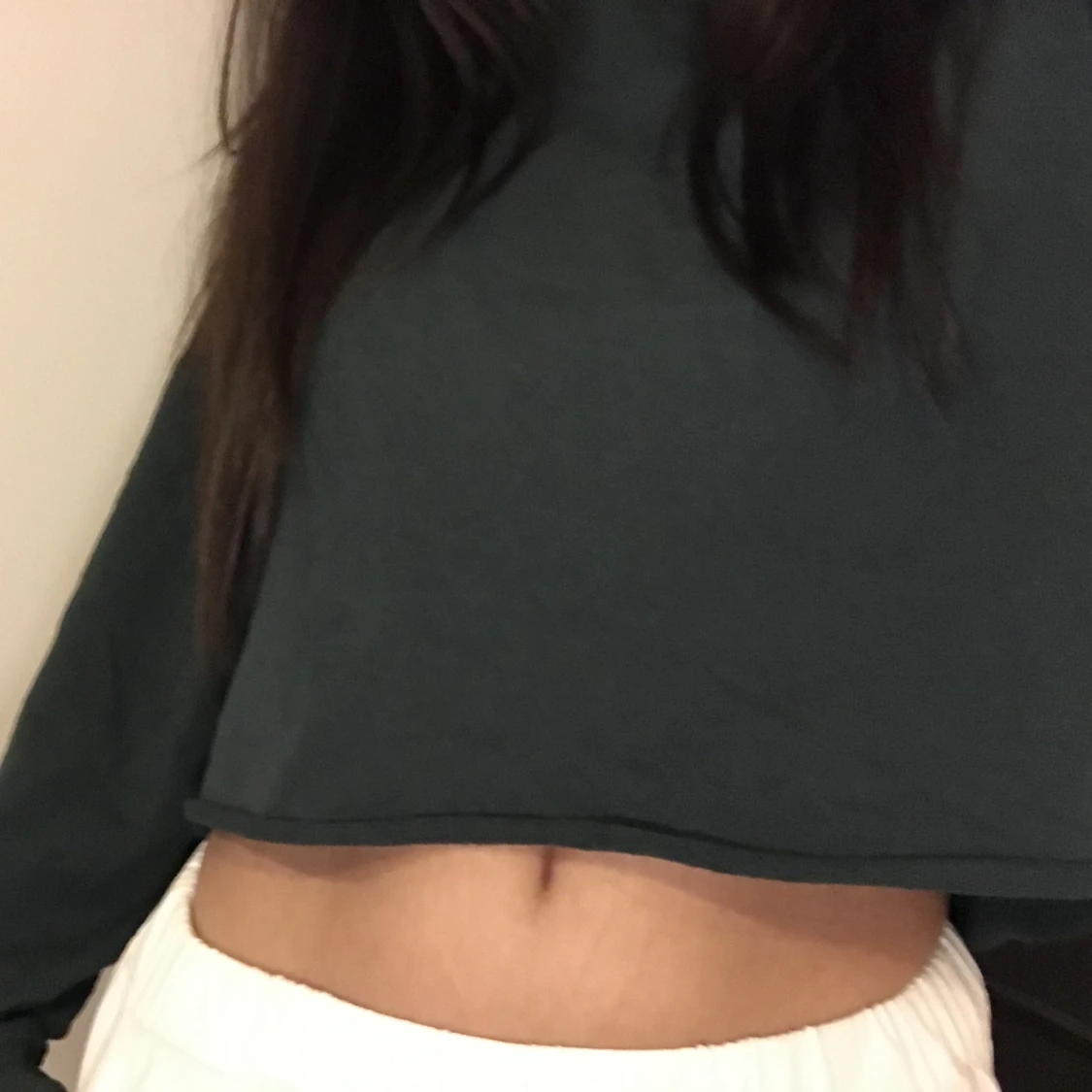 Mörkgrön sweatshirt  - 90