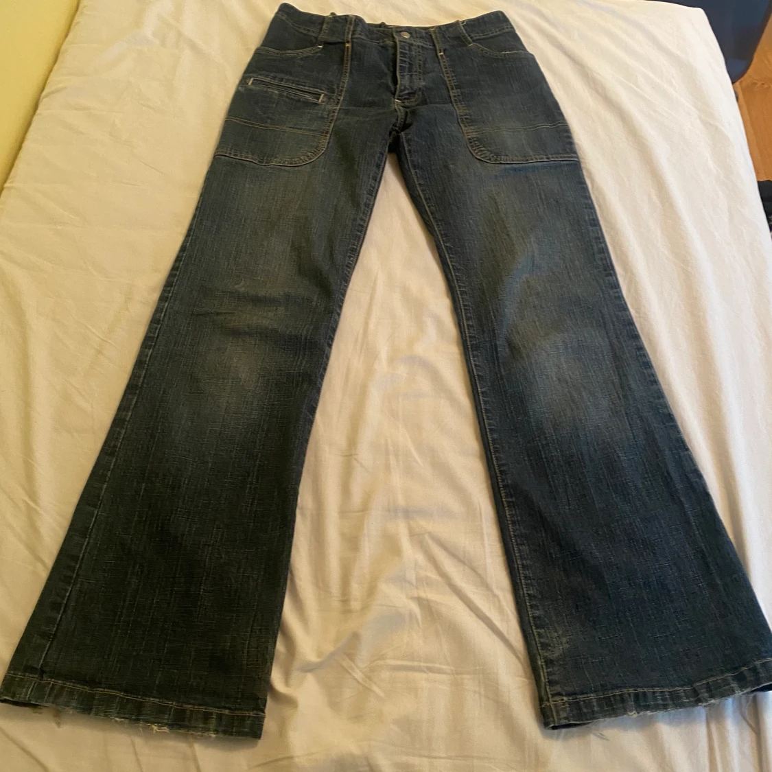 Lågmidjade jeans