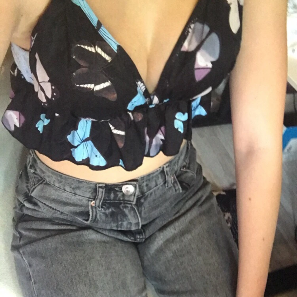 Fjärils linne  - 90