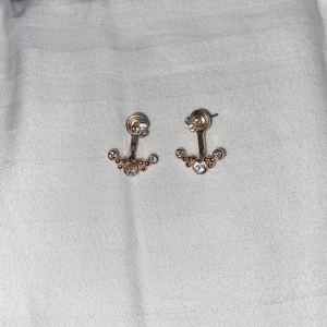 Rosé färgade örhängen - Jättegulliga örhängen som är enkla att sätta på. Är från Gina Tricot. Köparen står för frakten ❤️