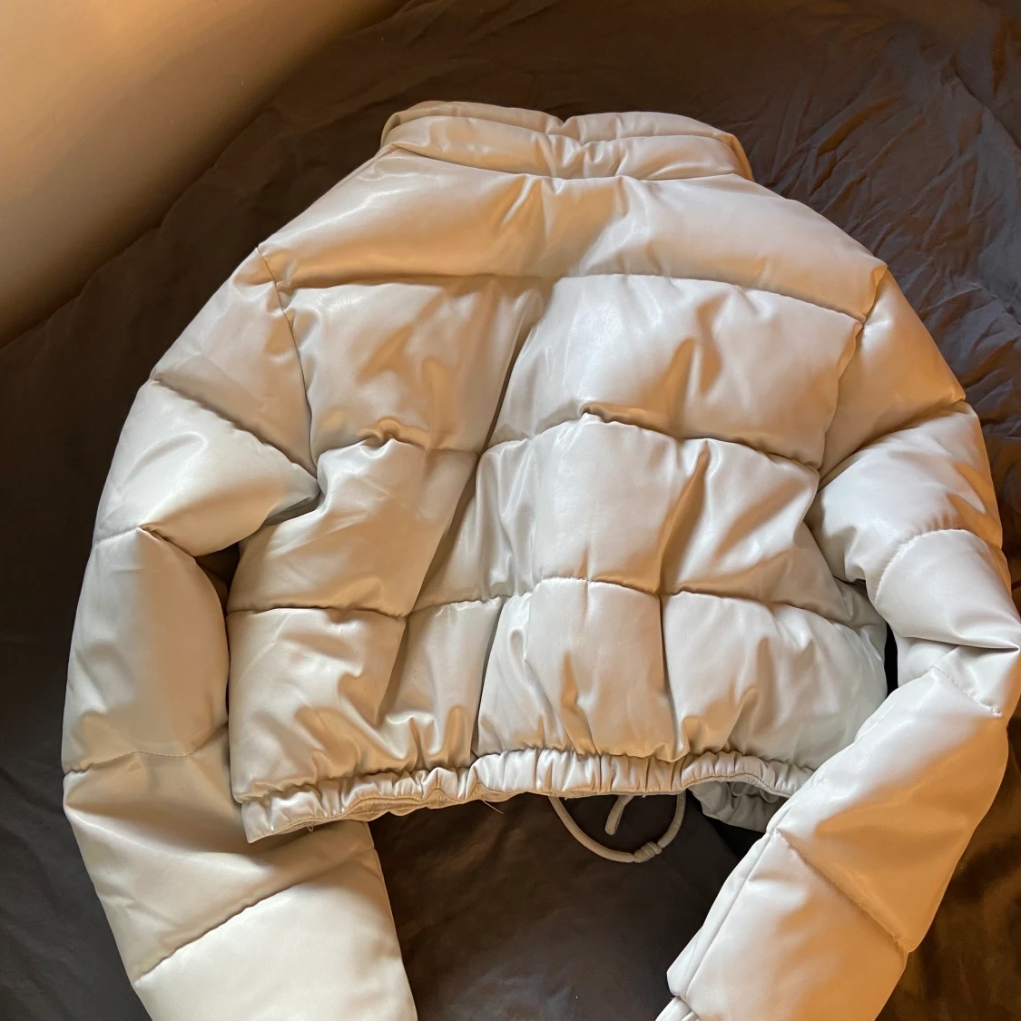 Kort fluffig jacka - 91