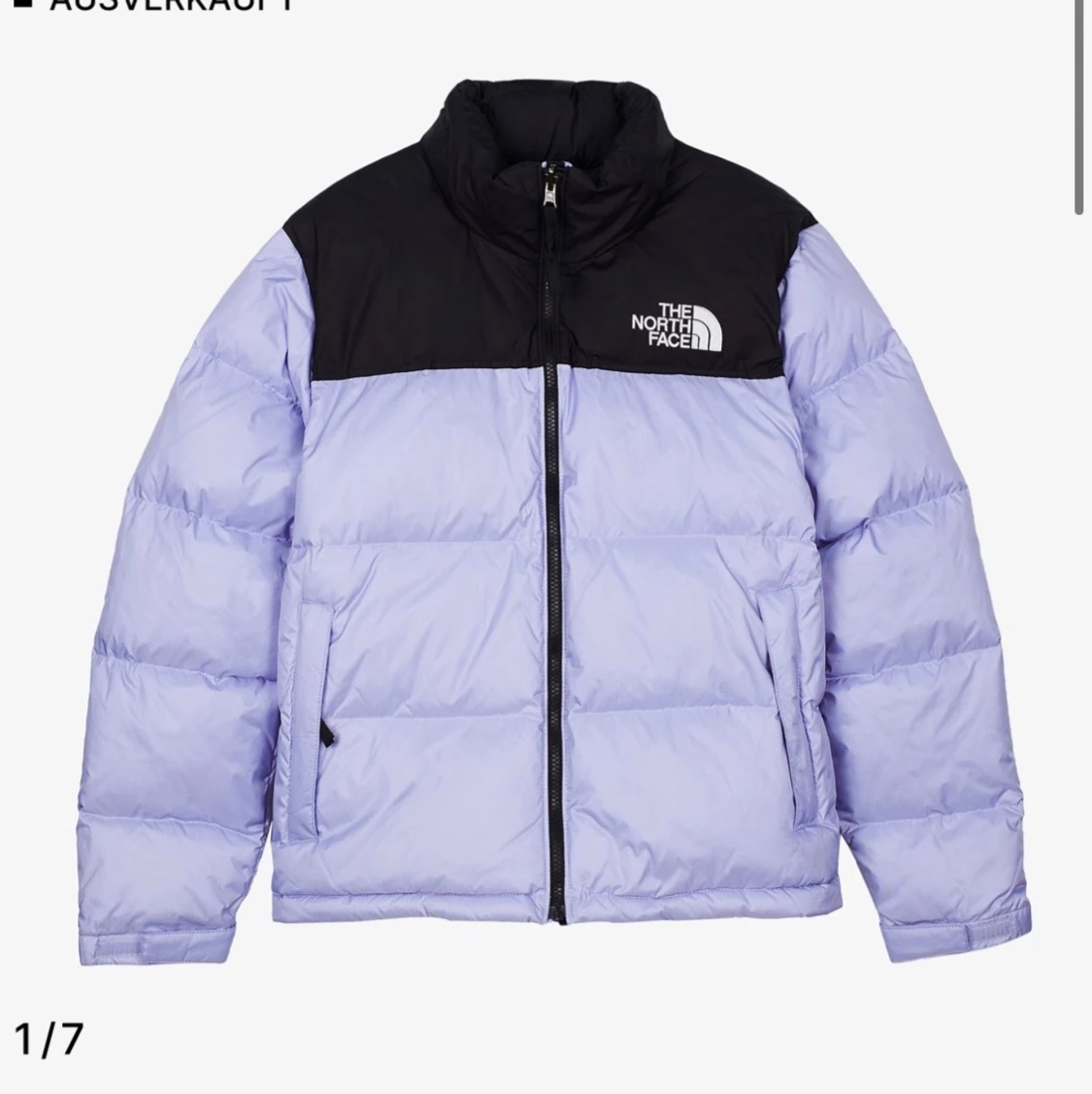 Lila The north face nuptse 1996 retro jacka